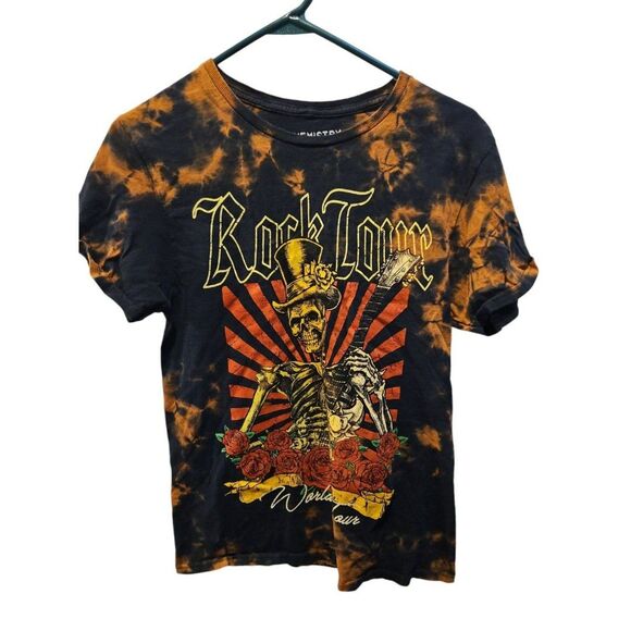 Chemistry Other - Chemistry Men's S Bleach All Over Print T Shirt Rock Tour World Tour